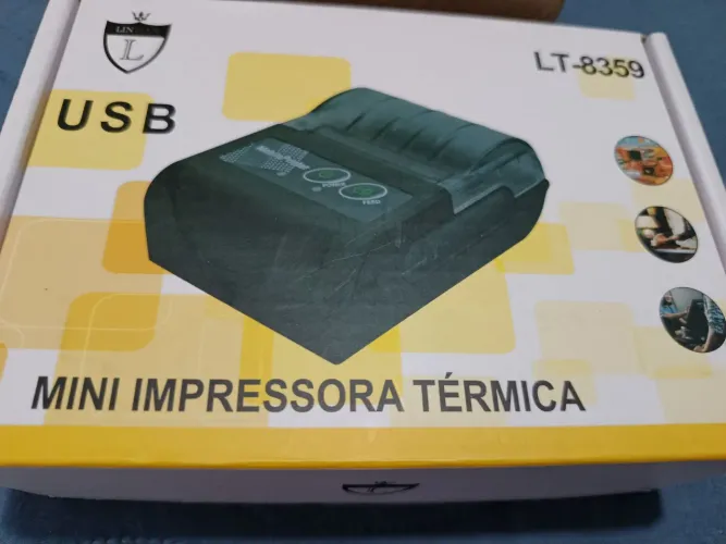Mini impressora térmica
