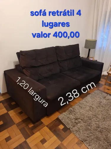 Sofá 4 lugares