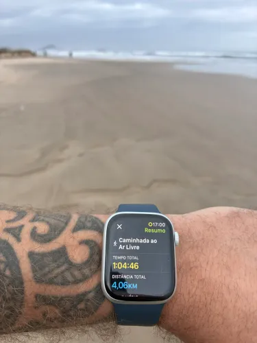 Apple Watch séries 9 45 mm bateria 87%