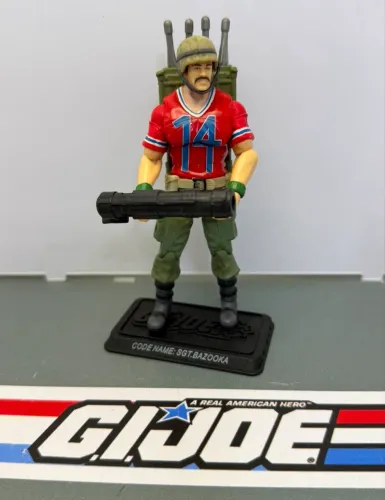 Gi Joe Bazooka Missile Specialist 25th