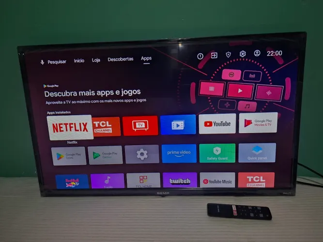 Vendo tv tcl 32 polegada smart Android
