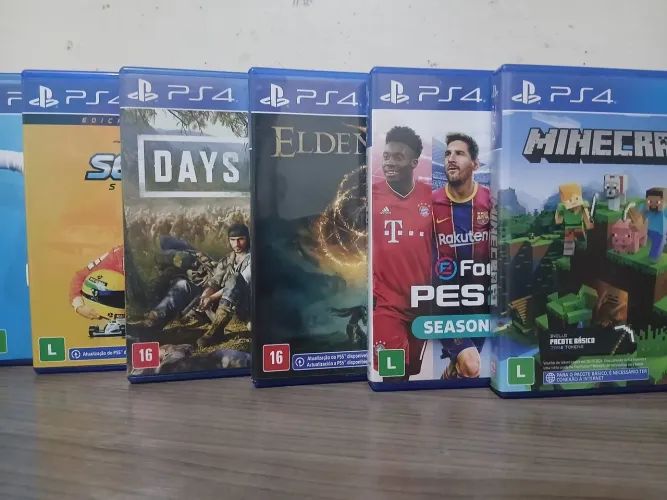 Jogos ps4 - VENDO/TROCO