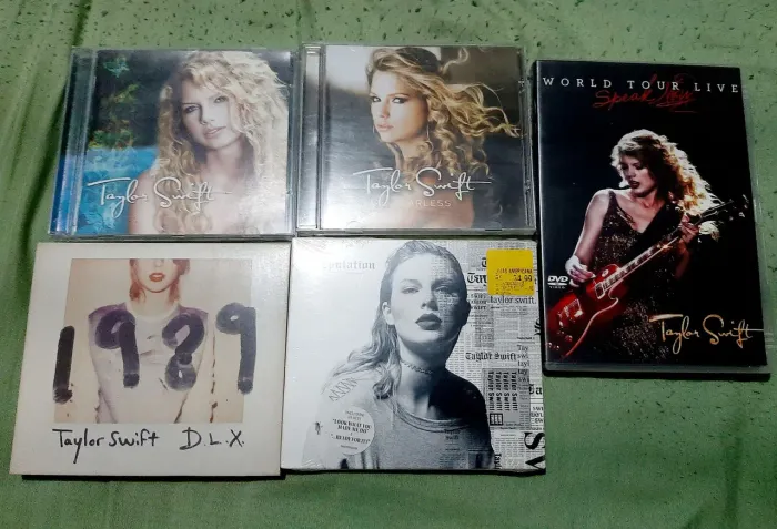 Coleção CD DVD Taylor Swift