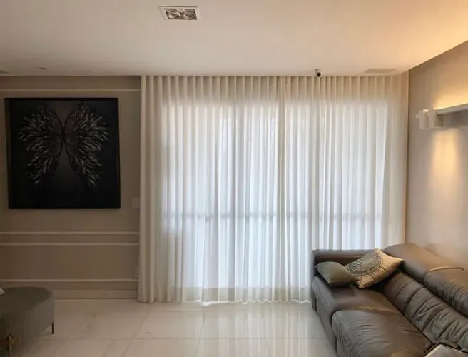 Cortinas para uma sala elegante!