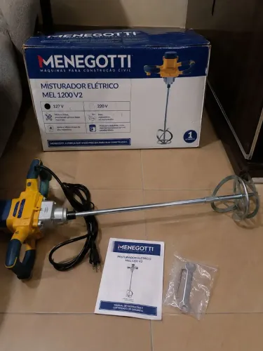 VENDO MISTURADOR ELÉTRICO MENEGOTTI MEL 1200 V2! 