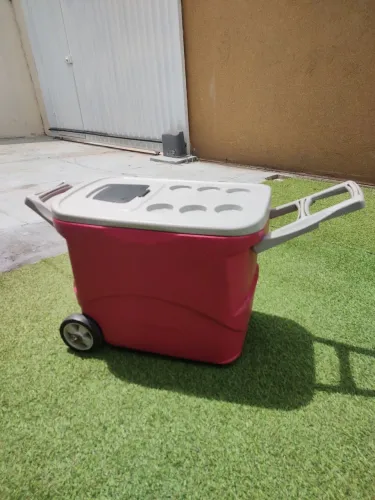 Caixa térmica com rodinhas 50L