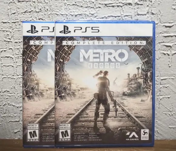 Metro Exodus Complete Edition Ps5 Lacrado (Aceitamos seu jogo usado como pagamento)