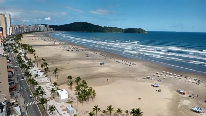 FRENTE TOTAL PARA O MAR, APARTAMENTO 03 QUARTOS, BAIRRO GUILHERMINA, NA IMOBILIÁRIA EM PRA