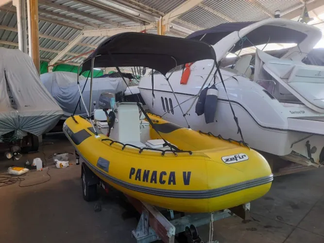 Bote Inflável Zefir 4.2 Sport + Motor Hidea 60HP