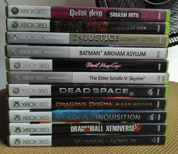Vendo jogos do Xbox 360 originais