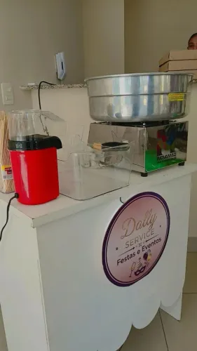 Pipoca e algodão doce