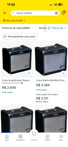 Amplificador Bx200 Staner 