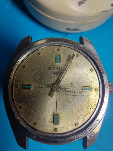 Caixa relógio Seiko pra restauro