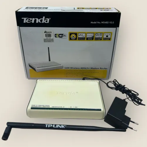 Modem ADSL2+ Wi-Fi Tenda W548D V2.0 Funcionando  
