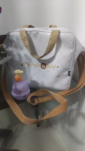Kit Bolsa Maternidade Mamãe E Bebê ( precisa limp+Loção pós banho linha boti novoInfantil