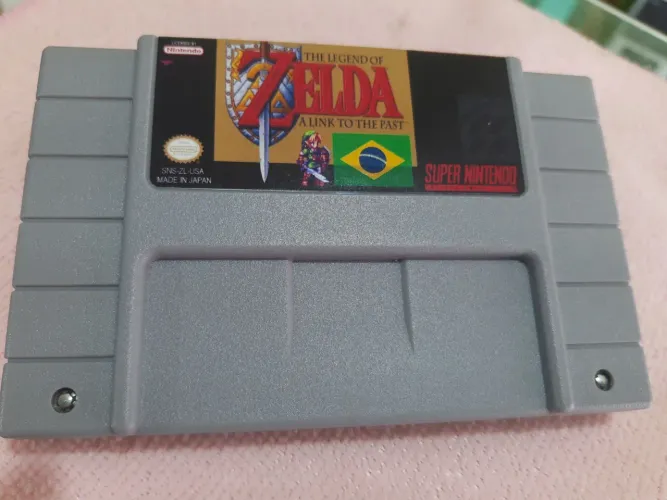 ZELDA LINK TO PAST, SUPER NINTENDO PCB ORIGINAL DA NINTENDO 