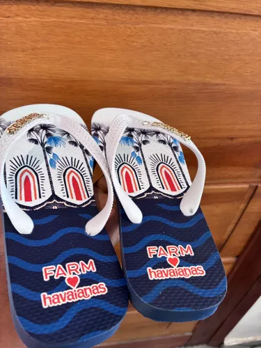 Chinelo Farm 39/40 Novo