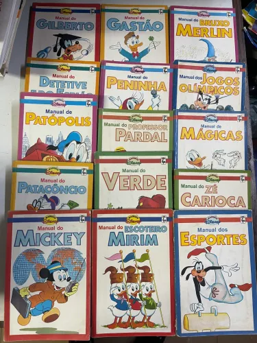 Coleção Manuais Disney manual nova cultural 15 volumes