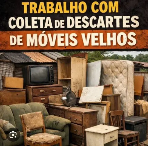 Descarte de Móveis e entulhos