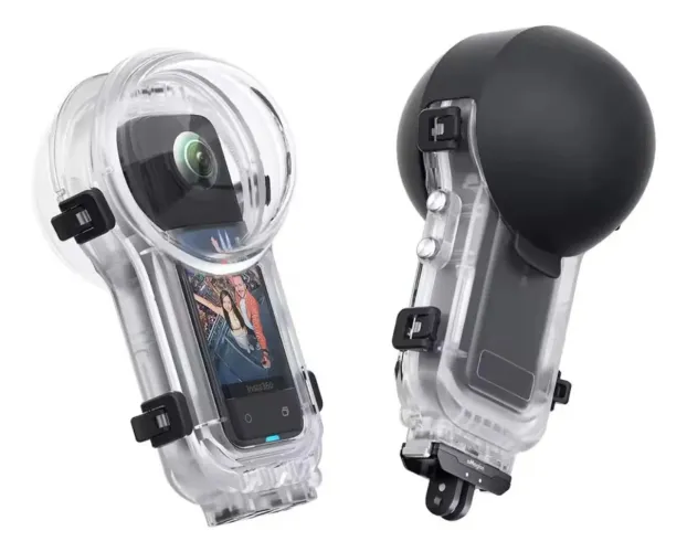 Caixa Estanque Case Mergulho Insta 360 X5 Amagsign a prova d'água 60m - Nova na caixa