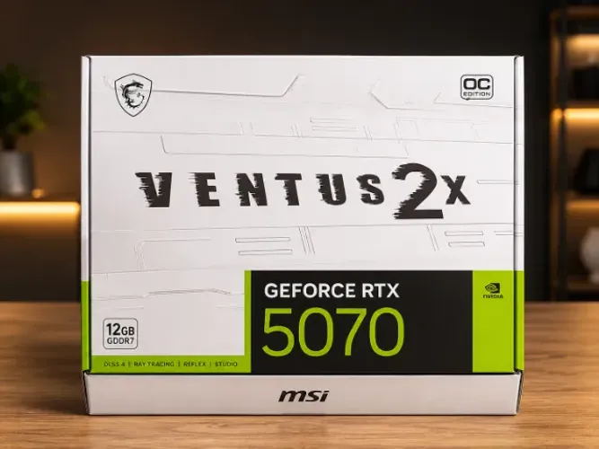 MSI Ventus 2X OC White GeForce RTX 5070 12GB GDDR7