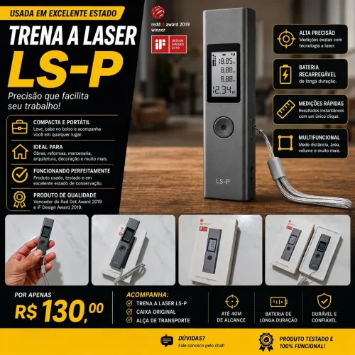 Trena a Laser LS-P Original - Usada em Excelente Estado