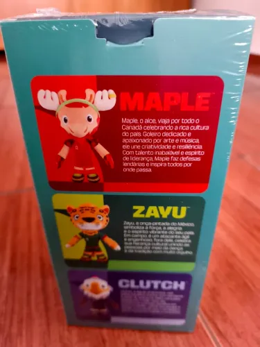 Mascote Alce (Maple) Copa Do Mundo 2026 Novo na Caixa