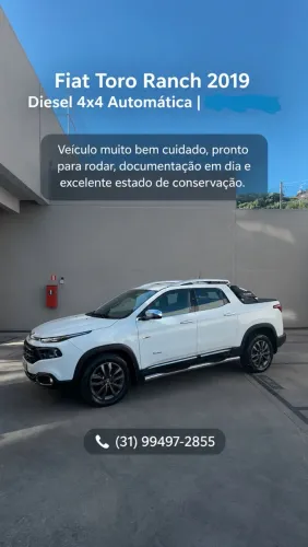 Fiat Toro Ranch 2.0 16V 4X4 Diesel Aut. 2019