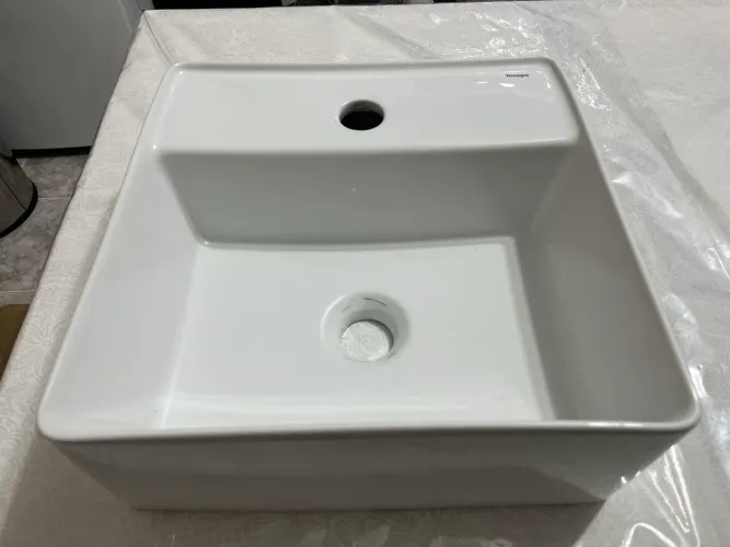 Cuba De Apoio Incepa 350x350mm Loft Q6 Com Mesa Branco