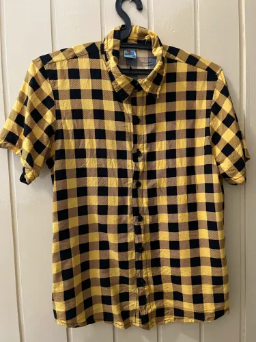 Camisa xadrez 12-14 anos