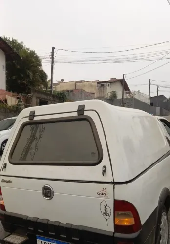 Capota de Fibra Fiat Strada 2008 Cabine Simples