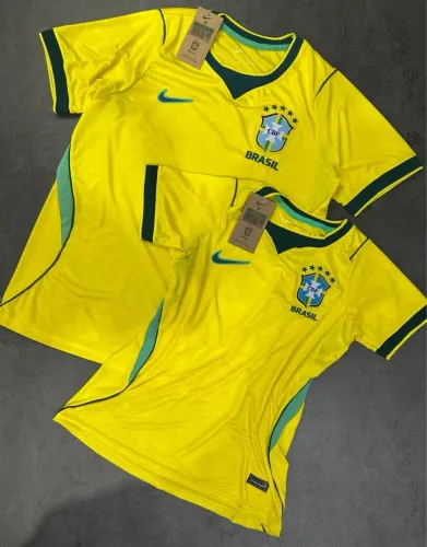 KIT CASAL CAMISA SELEÇÃO BRASILEIRA