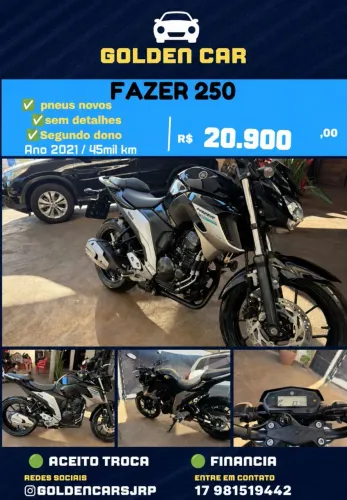 Fazer 250 impecável 