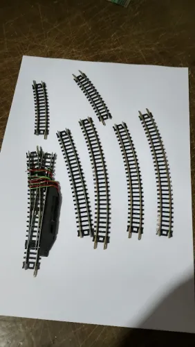 Escala N atlas trilhos ferromodelismo