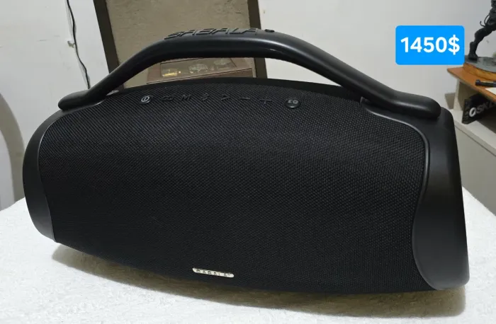 Caixa de som estilo boombox da Sabala original