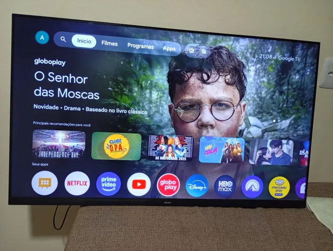 Tv smart Philips 50 polegadas 4k