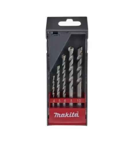 Kit 4 Brocas Widea Concreto Makita 4 a 10mm