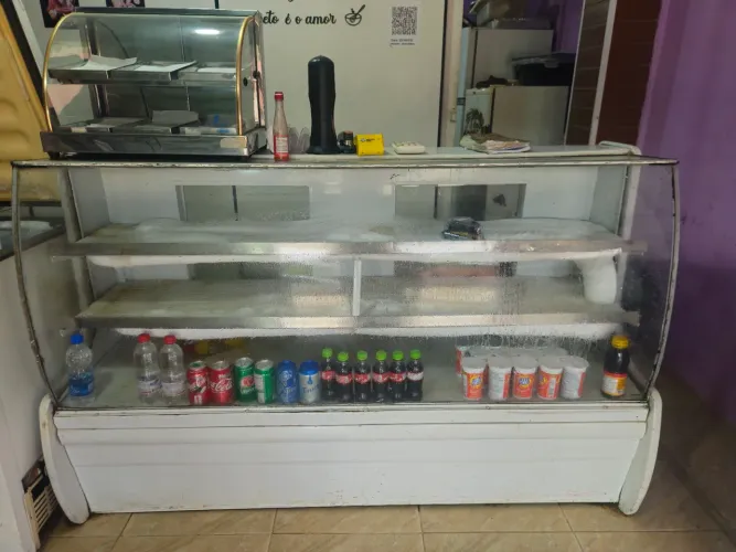 Balcão Vitrini Freezer 