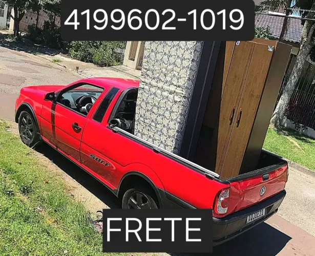 Frete disponível mudança com ajudante Curitiba