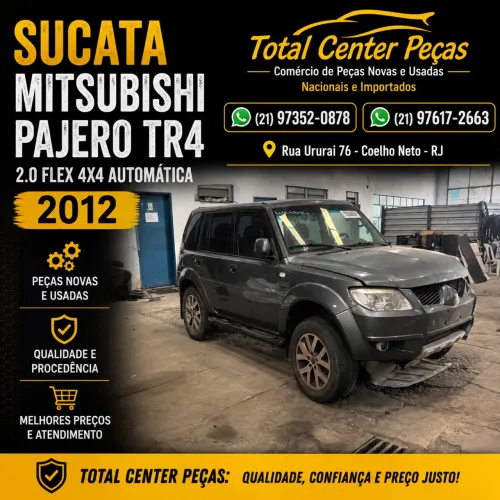 PEÇAS PAJERO 2012 SUCATA