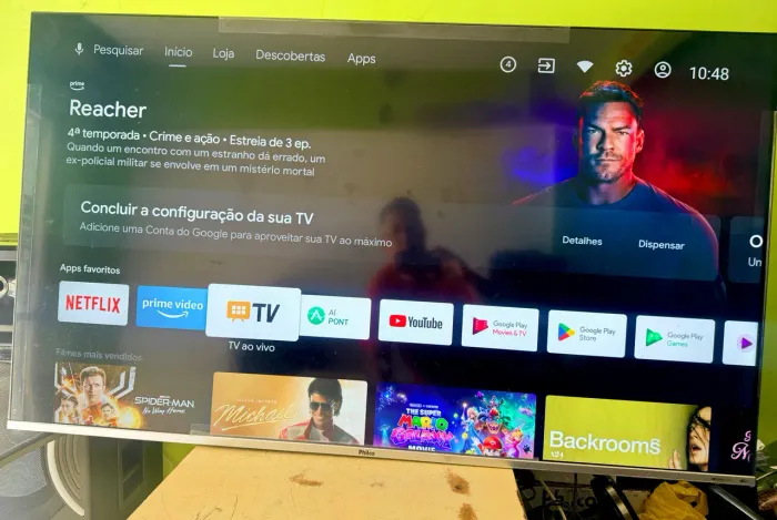 TV 58 POLEGADAS SMART SEMI NOVA