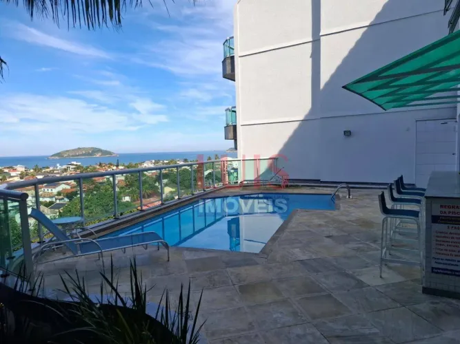 Apartamento com 1 dormitório para alugar, 60 m² por R$ 4.400,00/mês - Camboinhas - Niterói