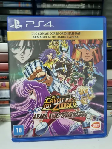 Jogo Os Cavaleiros do Zodíaco alma dos soldados
