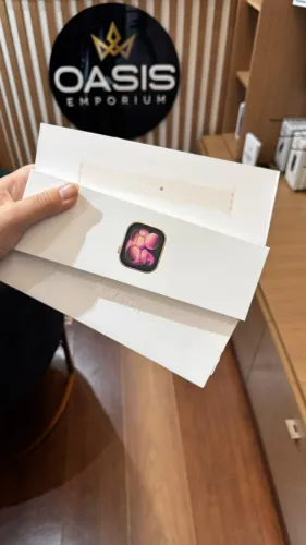Apple Watch S11 42mm Gold Oportunidade Imperdível