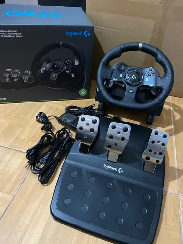 Volante Gamer Logitech G920 Driving Force Xbox/PC Preto