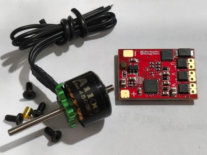 autorama motor Bruschlees + esc