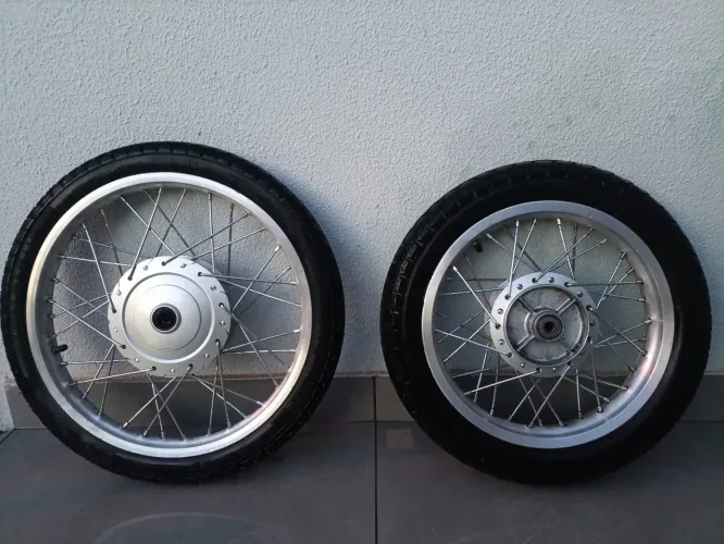 PAR DE RODAS BIZ 125 