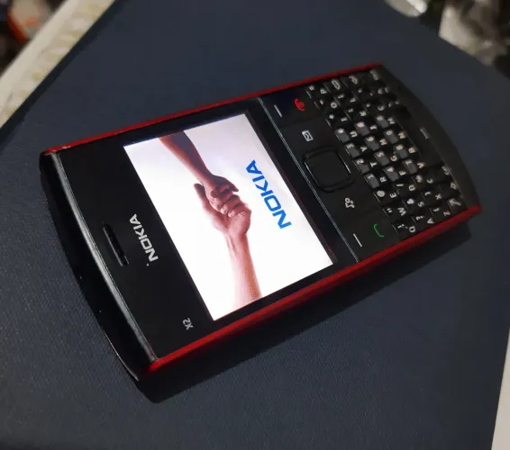 Nokia X2 celular antigo RED BLACK RELIQUIA 2005 GSM
