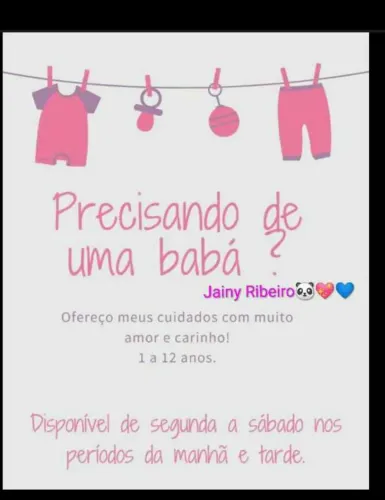 Serviços de baba ou cuidadora de idoso somente isso ?