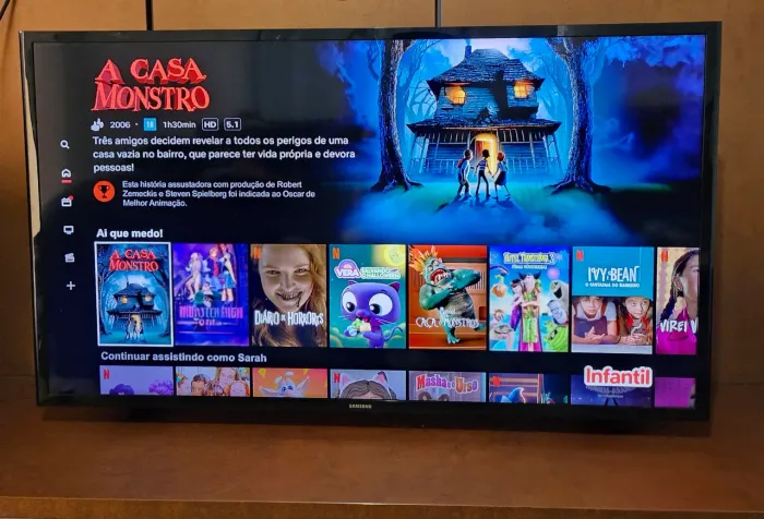 TV SMART 42 Samsung Sistema Rapido - Wi-Fi e Apps - Entrego Hoje
